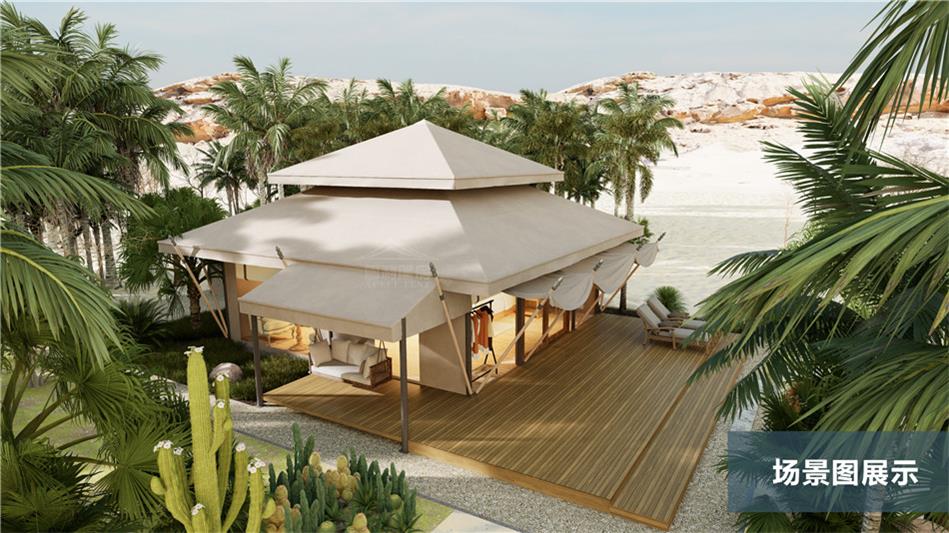 南沙群岛野奢帐篷露营